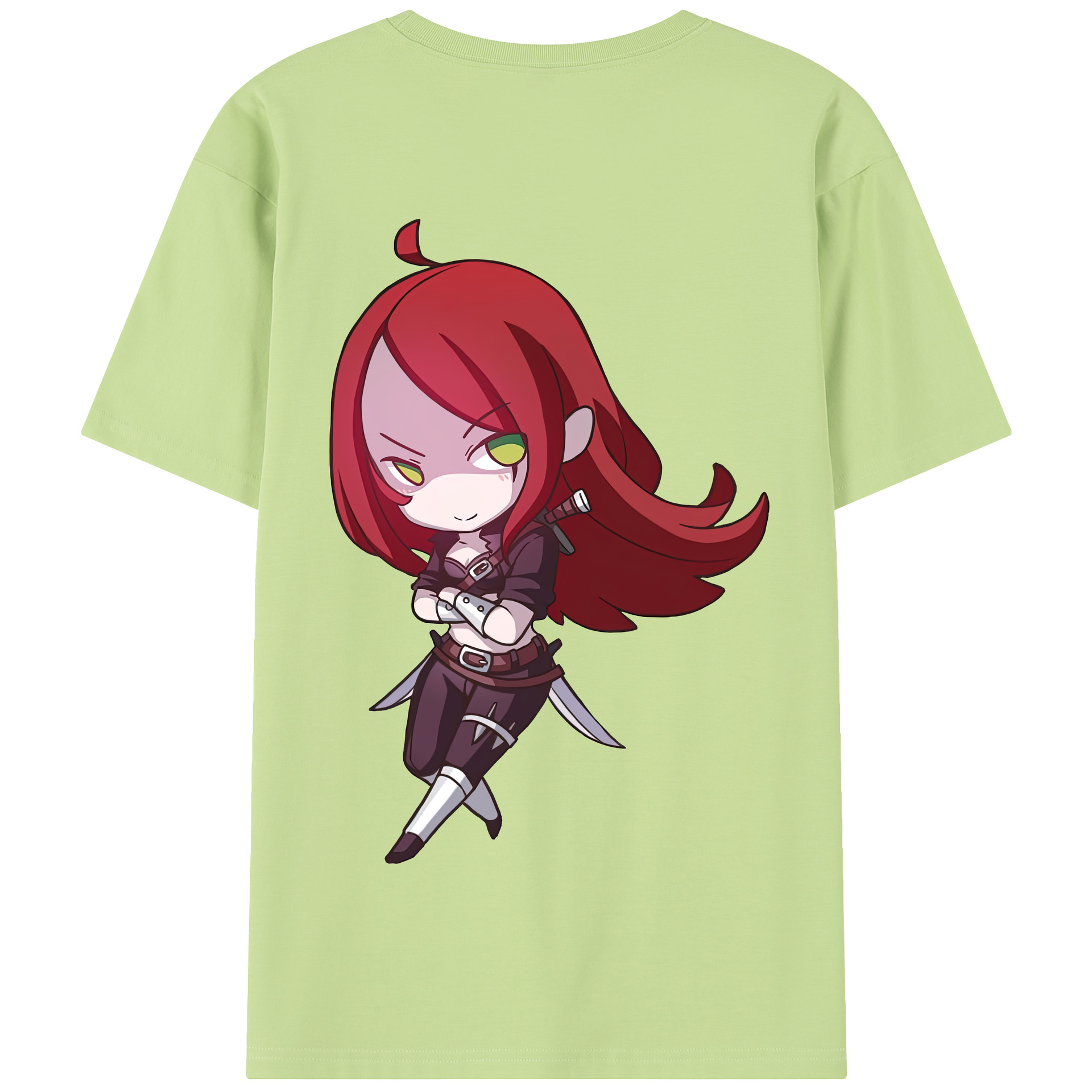 リーグ・オブ・レジェンド League of Legends LOL 綿100％半袖Tシャツ（背面プリント）